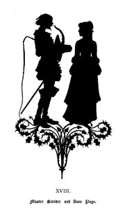 Meester Slender en Anne Page